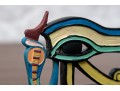 Summit Collection Carved And Painted Wood, “Eye Of Ra”