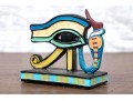 Summit Collection Carved And Painted Wood, “Eye Of Ra”