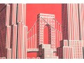 Collection Of Twelve NYC Related Prints On Paper