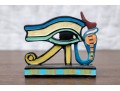 Summit Collection Carved And Painted Wood, “Eye Of Ra”