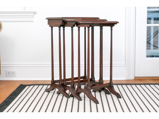 Theodore Alexander Set Of Three Nesting Tables