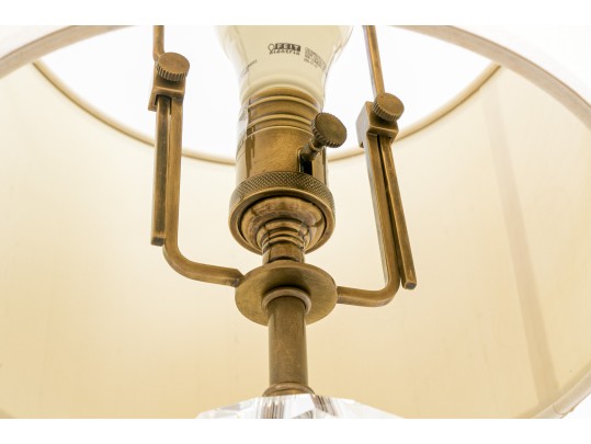 Acrylic Faux Crystal Faceted Table Lamp