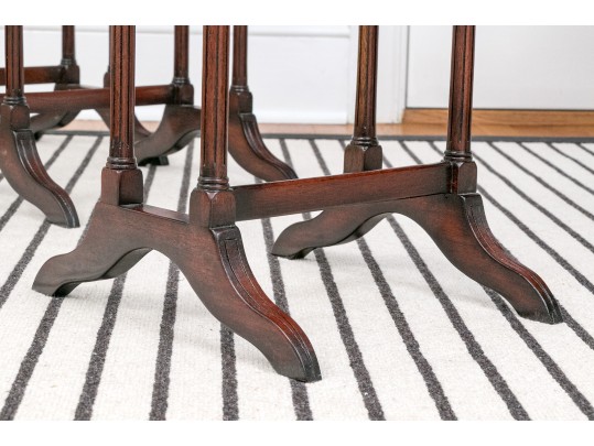 Theodore Alexander Set Of Three Nesting Tables
