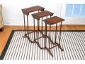 Theodore Alexander Set Of Three Nesting Tables