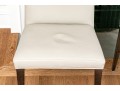 Room And Board Faux Leather Upholstered Side Chairs (6)