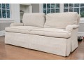 Hickory Chair Beige Upholstered Love Seat