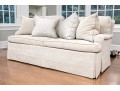 Hickory Chair Beige Upholstered Love Seat