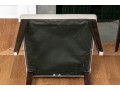 Room And Board Faux Leather Upholstered Side Chairs (6)