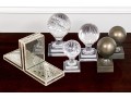 Decorative Lot Of Shelf Ornaments And Bookends 