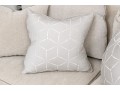 Hickory Chair Beige Upholstered Love Seat