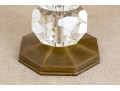 Acrylic Faux Crystal Faceted Table Lamp
