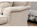 Hickory Chair Beige Upholstered Love Seat