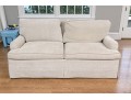 Hickory Chair Beige Upholstered Love Seat