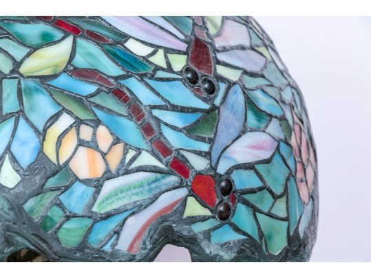 Dragonfly Motif Mosaic Standard And Stained Glass Frame