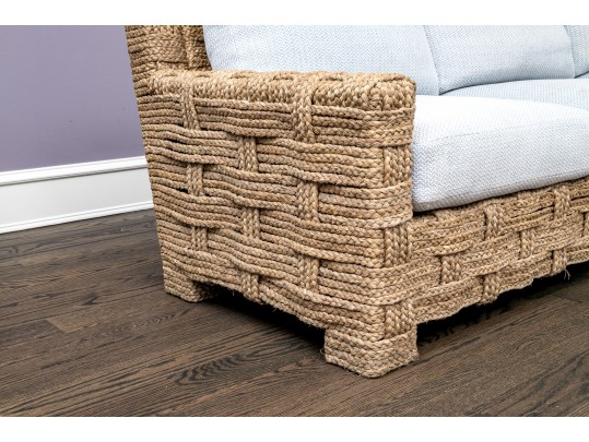 High Quality Hand Braided Woven Sectional By John Himmel