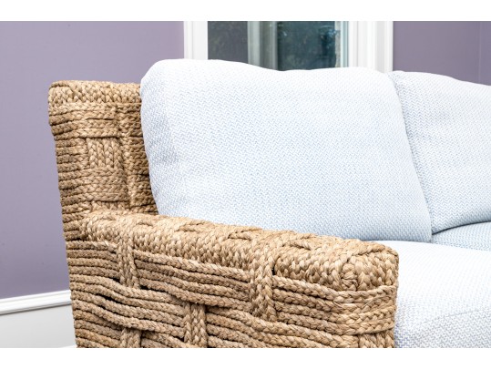 High Quality Hand Braided Woven Sectional By John Himmel