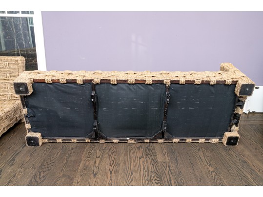 High Quality Hand Braided Woven Sectional By John Himmel