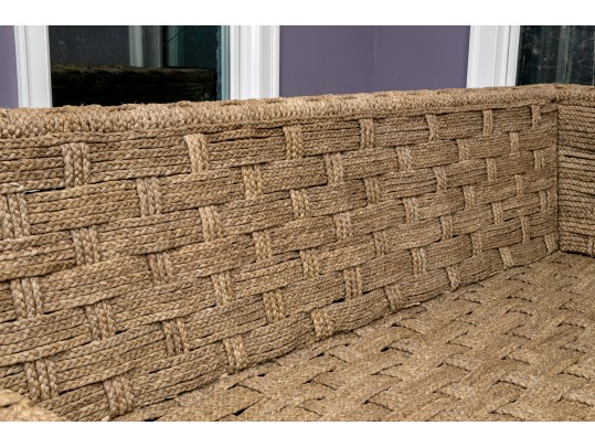 High Quality Hand Braided Woven Sectional By John Himmel