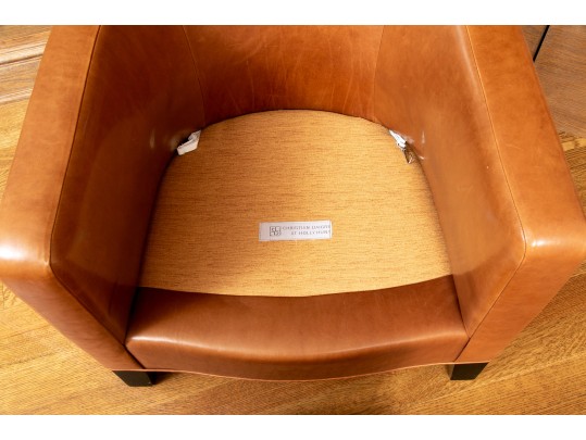 Christian Liaigre At Holly Hunt Leather Club Chair