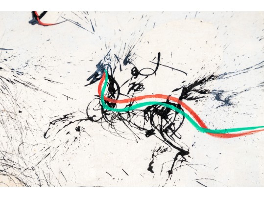 Salvador Dali  (Spain/France, 1904-1989) Signed Etching, Nude With Guitar From 