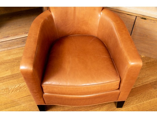 Christian Liaigre At Holly Hunt Leather Club Chair