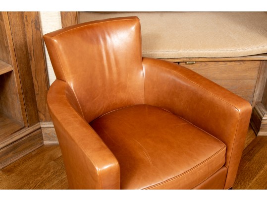 Christian Liaigre At Holly Hunt Leather Club Chair