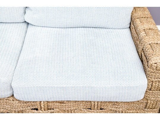 High Quality Hand Braided Woven Sectional By John Himmel