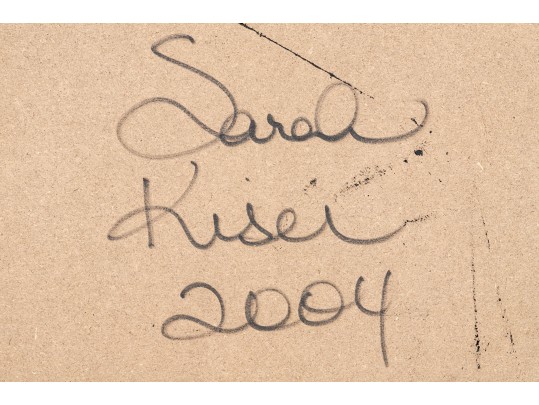 Sarah Kiser (Am., 21st C.) Oil On Panel, 