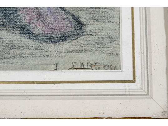 Stunningly Framed Vintage Nude Drawing