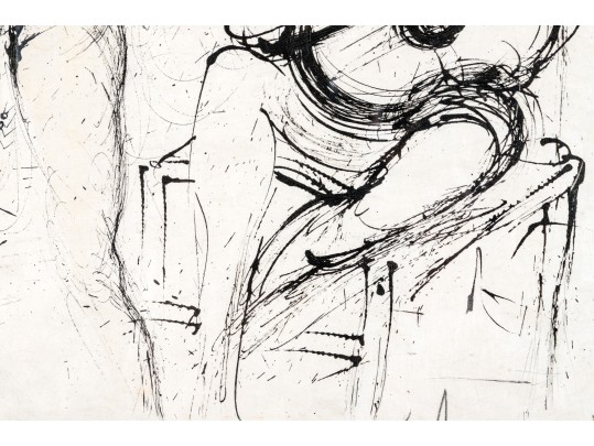 Salvador Dali  (Spain/France, 1904-1989) Signed Etching, Nude With Guitar From 