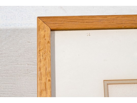 Salvador Dali (France, Spain, 1904-1989) Color Wood Engraving, Divine Comedy, Purgatory Canto 14