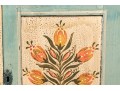 Vintage Hand Painted Pine Cabinet