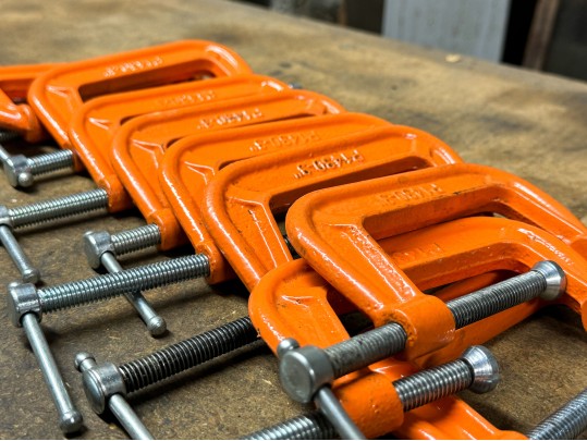 [10] 3”steel Clamps