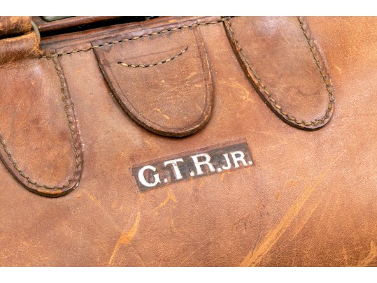 Antique Leather Travel Case