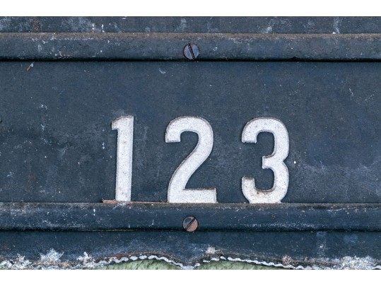 Three Cast Aluminum House Decorations