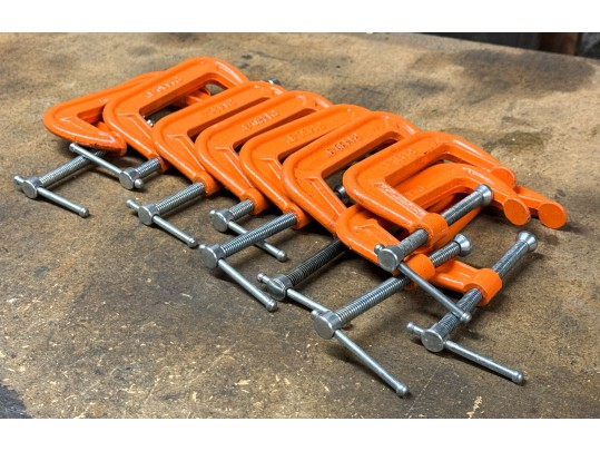 [10] 3”steel Clamps