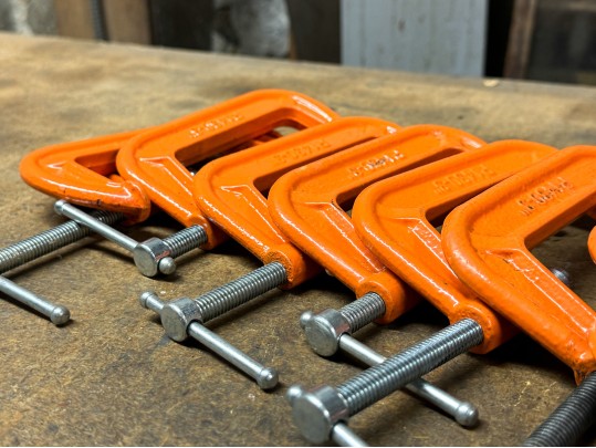 [10] 3”steel Clamps