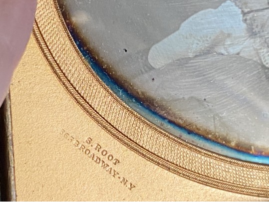 Large Oval Daguerreotype Of A Young Girl