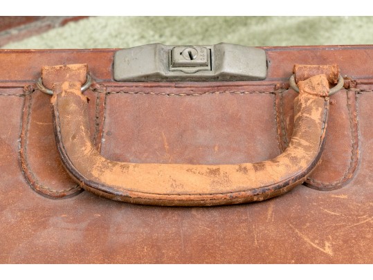 Antique Leather Travel Case