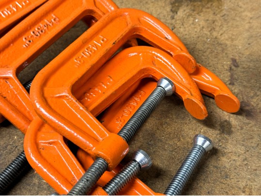 [10] 3”steel Clamps