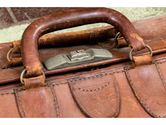 Antique Leather Travel Case