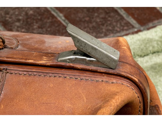 Antique Leather Travel Case