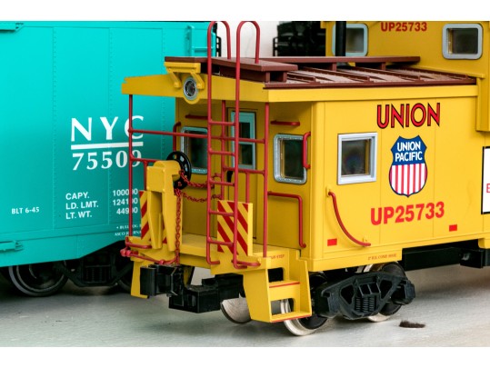 Three G Gauge USA Trains Box Cars