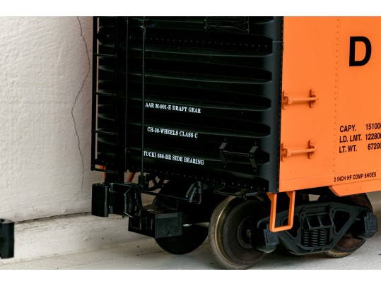 Three G Gauge USA Trains Box Cars