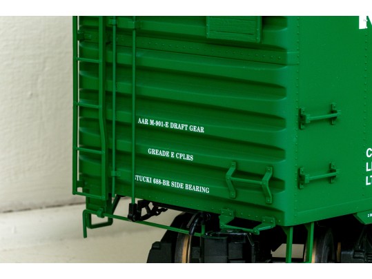 Three G Gauge USA Trains Box Cars