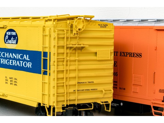 Three G Gauge USA Trains Box Cars