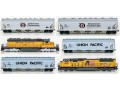 USA Trains Six Piece Train Set With Union Pacific SD40-2 Diesel Locomotive