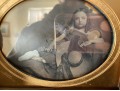 Large Oval Daguerreotype Of A Young Girl