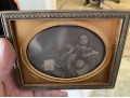 Large Oval Daguerreotype Of A Young Girl