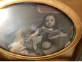 Large Oval Daguerreotype Of A Young Girl